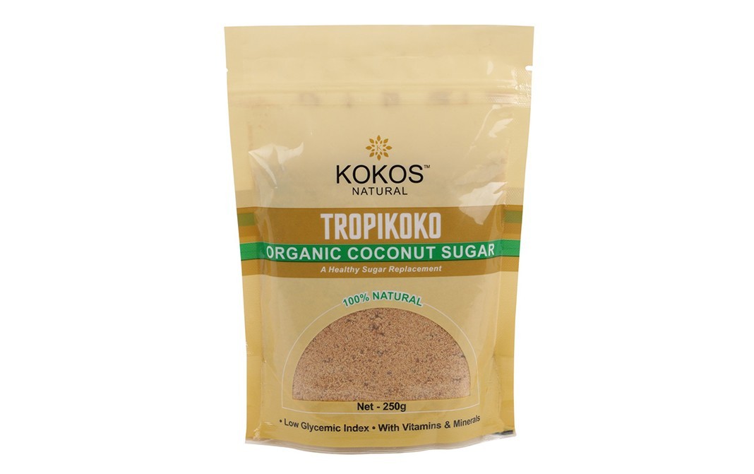 Kokos Natural Tropikoko Organic Coconut Sugar    Pack  250 grams
